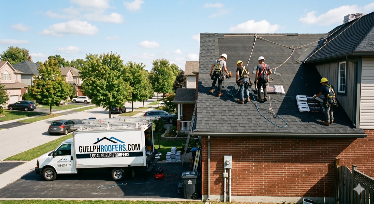 Roofing contractor in Guelph