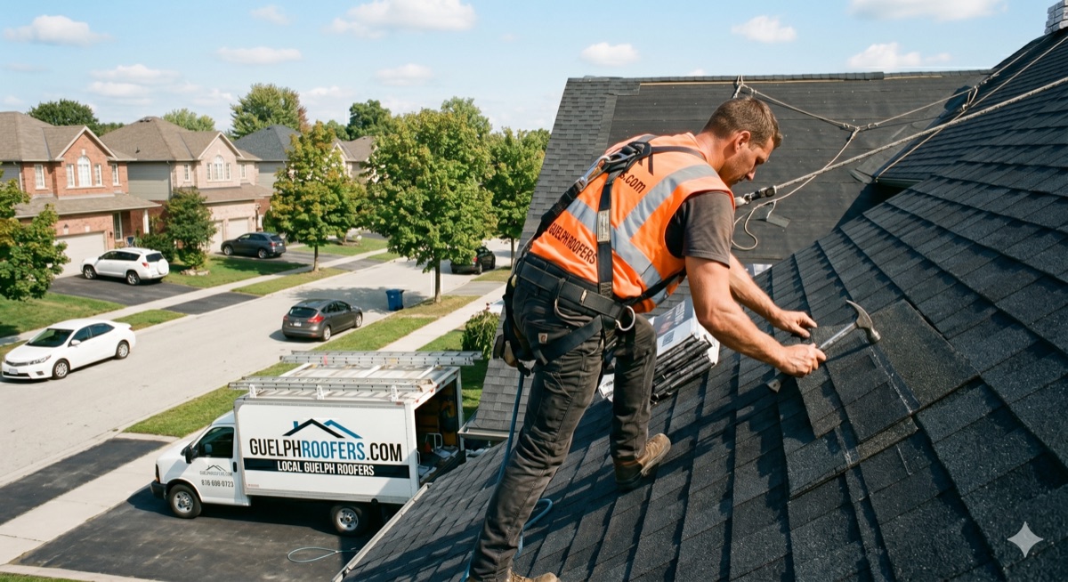 Roofing contractor in Guelph